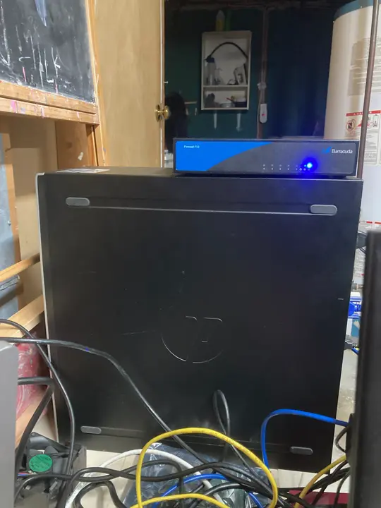 close up photo of the router sitting on top of icon